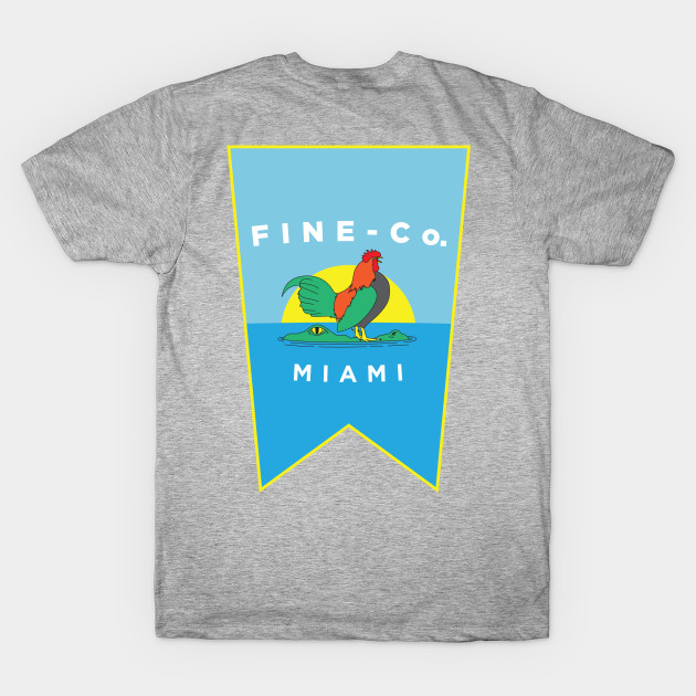 Fine-Co Miami Burgee Flag by Fine-co